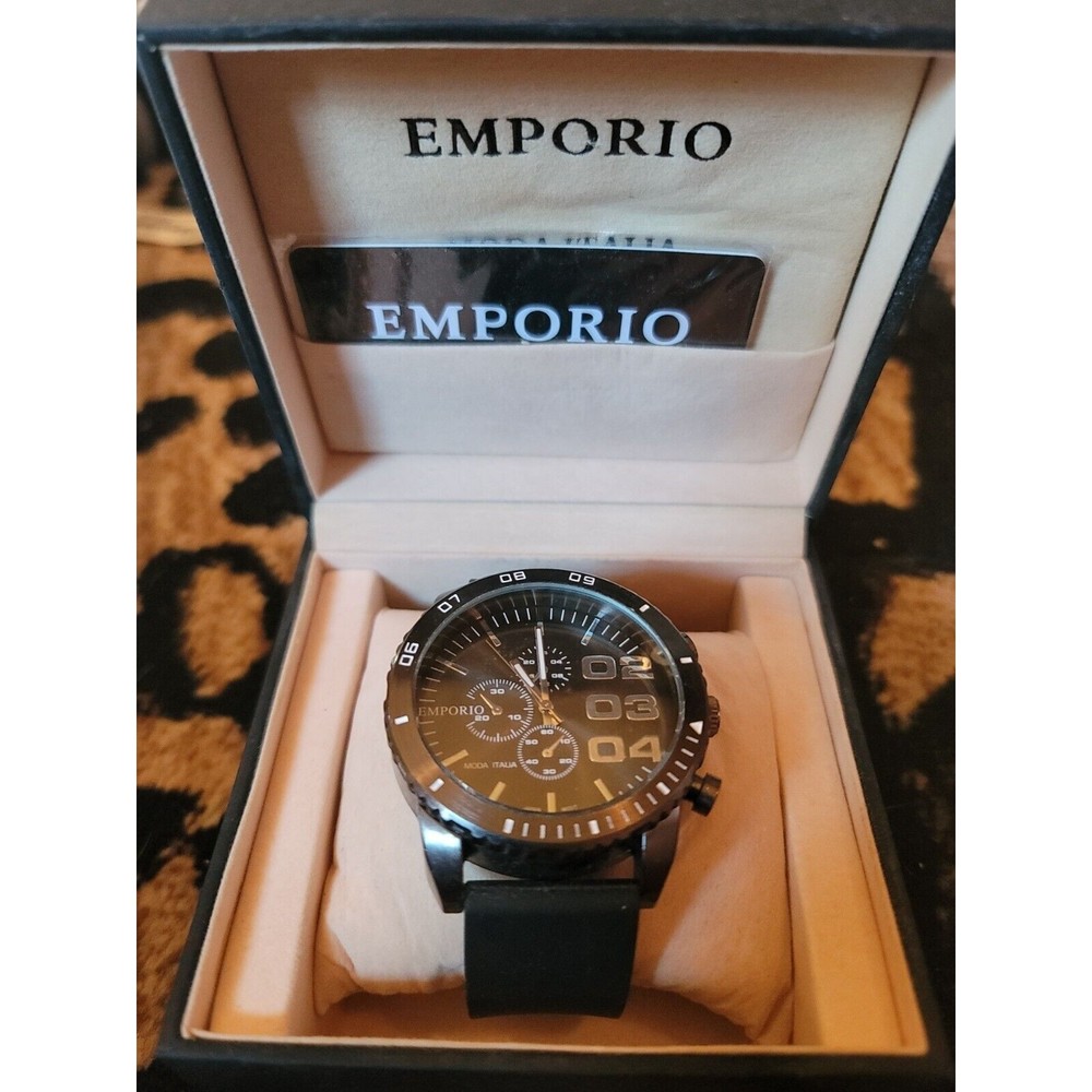 Emporio Watch With Original Case/NO. 1376